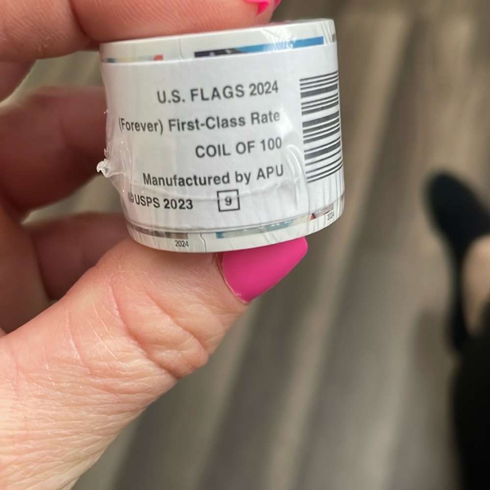 U.S. Flags 2024 Stamp Roll